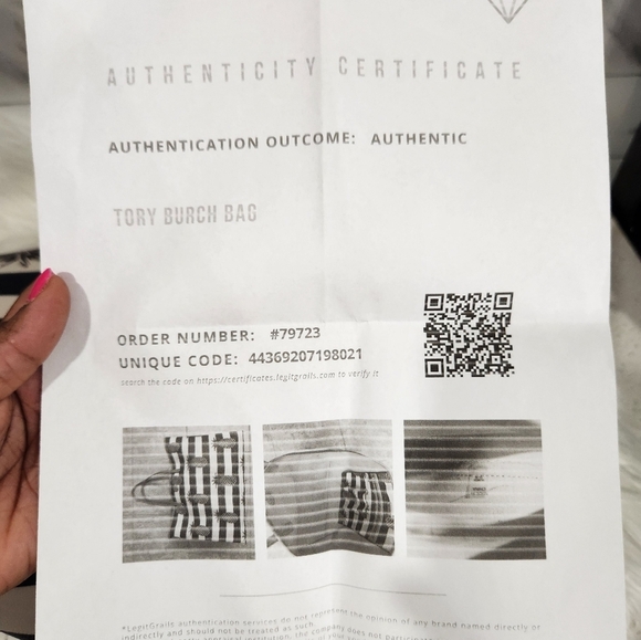 🔹️ Tory Burch 🔹️kerrington pinepple large tote bag with COA✨️💙 - Picture 11 of 14